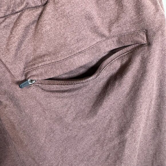 Vuori Ponto Performance Pants Mens Size L Burgundy Dreamknit Relaxed Fit - Picture 7 of 10